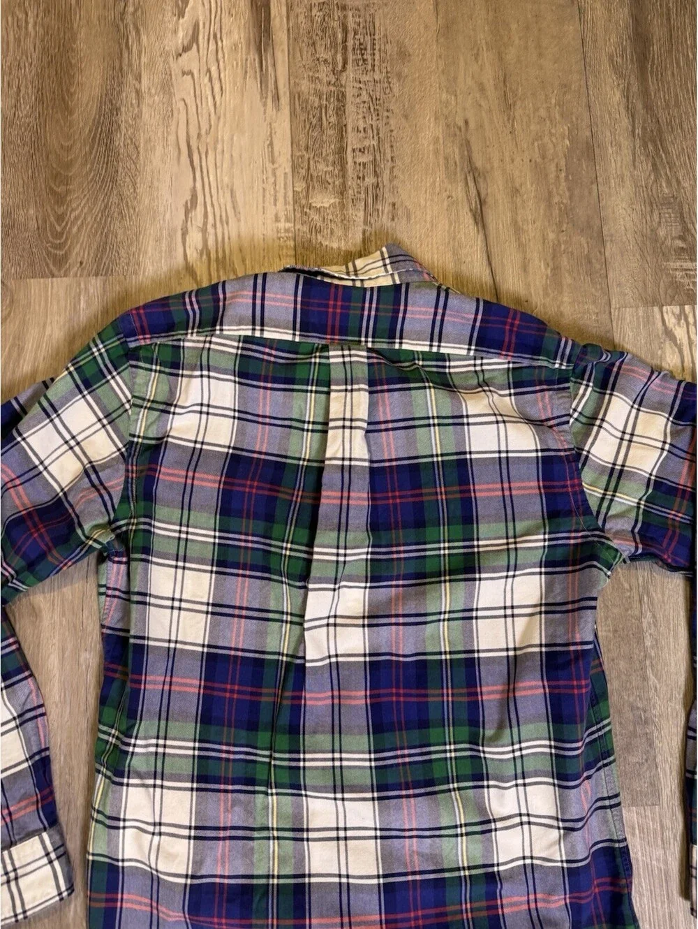 Polo Ralph Lauren Men’s S Plaid Button Down Long Sleeve Shirt Multicolor Pony